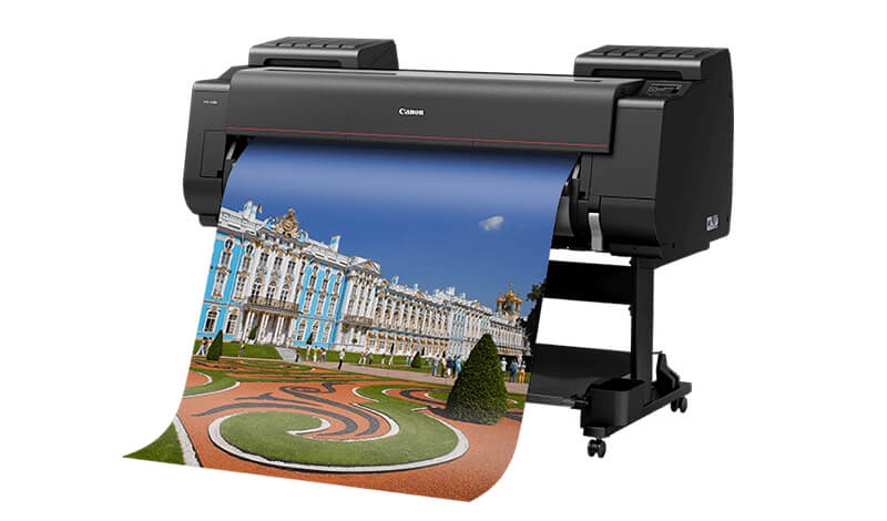 Großformat-Fotodrucker von Canon mit bis zu 12 Farben